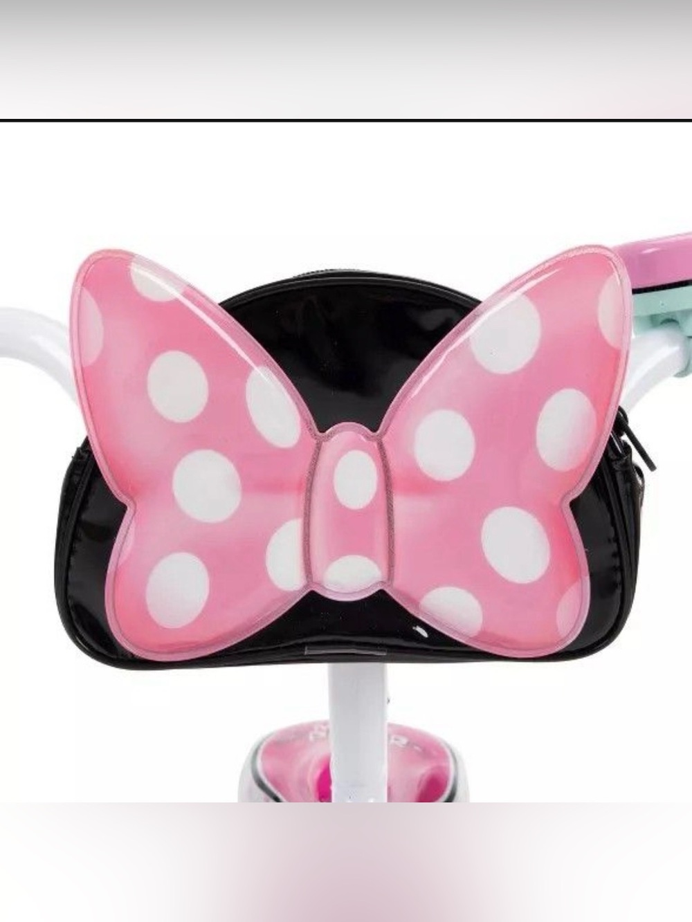 Disney Minnie Mouse Girls Handlebar Purse Bag for Scooter Bike or Trike Huffy